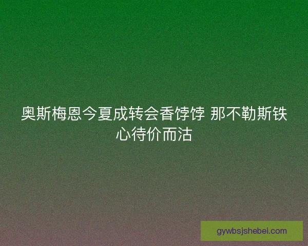 奥斯梅恩今夏成转会香饽饽 那不勒斯铁心待价而沽